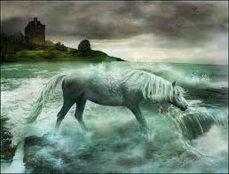 Ceffyl Dŵr Is A Water Horse In Welsh Folklore Similar To The Kelpie In Scotland The Ceffyl Dŵr Can Shape Shift Mythical Creatures Mythology Celtic Myth