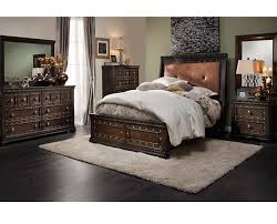 Bedroom Groups Thrones Bedroom Group The New Edge Of Gothic Rowe Furniture Upholstered Panel Bed Furniture