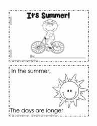 seasons and days worksheets