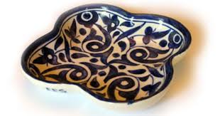 Moroccan Candy Dishes By Lebazaar Moroccan Pottery And Gifts Seramik Mavi Desenler