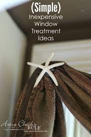 Diy window treatment ideas may prepare you to inject some new life into your window decor this season. Unique And Thrifty Window Decor Artsy Chicks Rule