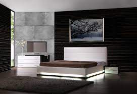 The headboard features six distinct sections with light architectural details that let rest well on the chic and modern evelyn bed. Infinity Contemporary Platform Bed With Lights Buy From Nova Interiors Contemporary Furniture Store Boston Ma Contemporary Furniture Store In Boston Ma Nova Interiors