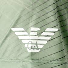 Fabio fognini practice session (iw 2018). Ea7 T Shirt Herren Grun Dunkelblau Online Kaufen Tennis Peters