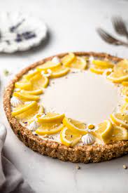 No Bake Lemon Lavender Tart Delight Fuel Recipe Tart Baking Culinary Lavender Lemon Dessert Recipes