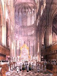 Holy Mass Amiens Cathedral 19th Century Sobory Srednevekove