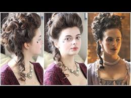 Another iconic hairstyle that you can look into is with this style, you can try experimenting with the style. 18th Century Colonial Style Updos From Outlander Season 4 Claire Brianna Youtube