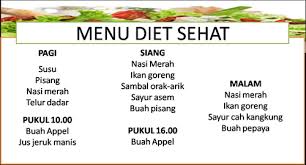 Menu diet sehat pemula bisa dicoba dengan menerapkan menu diet sehat tanpa nasi. Resep Menu Diet Sehat Menurunkan Berat Badan Body Skincare Blog