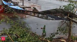 ground report from cyclone hit khordha of odisha