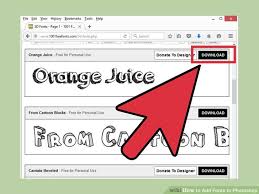 How To Add Fonts To Photoshop Photoshop Graphic Design Logo Fonts
