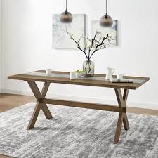 Gracie Oaks Veazey Dining Table Dorel Living Walnut Dining Table Traditional Dining Room Table