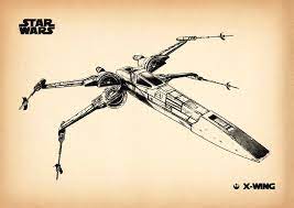 Thingiverse is a universe of things. X Wing Fighter Vintage Digital Art By Dennson Creative