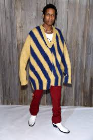 Asap rocky is an american rapper, record producer, actor and the man who made the special hairstyle called the asap rocky braids style. A Ap Rocky All His Best Outfits And How To Get Them British Gq British Gq