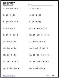 These can be used to introduce a new lesson, as review, as an assessment, a quiz, or even homework. Use These Free Algebra Worksheets To Practice Your Order Of Operations Algebra Worksheets Free Algebra Basic Algebra Worksheets