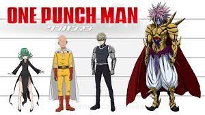 One Punch Man Characters Height Comparison Youtube This video is focused on one punch man heroes and villain's heights and not the most powerful one punch man characters. one punch man characters height comparison