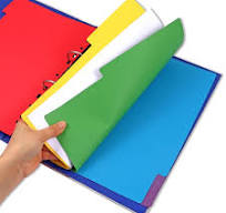 OEM A4 Size Thick 180g Paper Binder Index Dividers ...