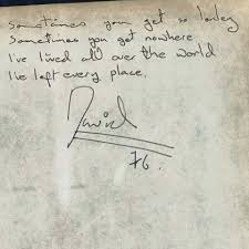 Take Your Protein Pills And Put Your Helmet On Lyrics David Said It Best David Bowie Quotes David Bowie Bowie Quotes