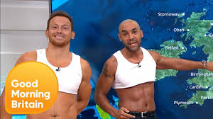 Jun 20, 2021 · piers clashed with alex on good morning britain over prince harry and meghan markle's interview with oprah winfrey, with piers expressing doubt about some of the duchess' revelations about her. Alex Beresford And Joe Swash Give Us The Weather In Crop Tops Good Morning Britain Youtube