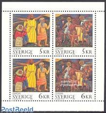 Sollten sie noch lücken in ihrer sammlung. Briefmarke 1995 Schweden Europa 4v 1995 Briefmarken Sammeln Postbeeld De Online Briefmarken Kaufen Sammeln
