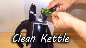 How To Remove Limescale From Your Kettle - Youtube