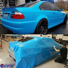 Vivir en la habana artist. Bmw Wrapped In Avery Sw Gloss Light Blue Vinyl