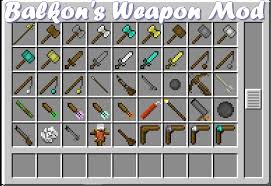 Balkon's weapon mod makes it possible for players to do many things such as throw a spear in a zombie's head, cut a skeleton in half with your brand new . Balkon S Weapon Mod For Minecraft 1 17 1 1 16 5