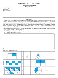 Menerapkan berbagai strategi efektif dalam menyelesaikan masalah skala. Bilangan Pecahan Lkpd Matematika Smp Kelas 7