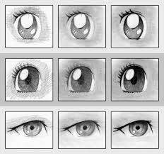 Anime eyes drawing pencil sketch colorful realistic art images. How To Draw And Shade Anime Eyes Step By Step Drawing Guide By Finalprodigy Dragoart Com