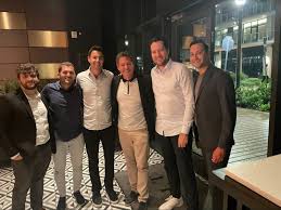 Just finished dinner with the top lawyer in our space Jonathan L. Hornik…