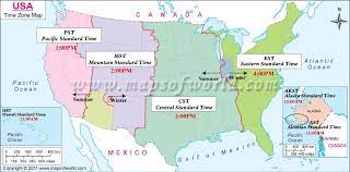 Usa Time Zones Map Of America With Area Codes Picture Time Zone Map America Map Map