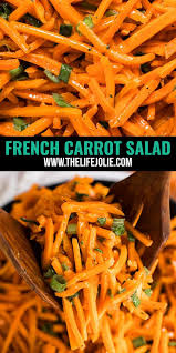 This French Carrot Salad Is A Light And Simple Salad It S So Quick And Easy To Whip Up And Is Sure To Become Your Go Carrot Salad Recipes Carrot Salad Recipes