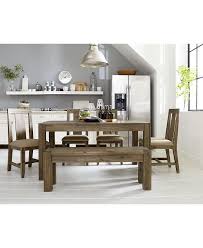 Aus witterungsbeständigen und robusten oberflächen gefertigt. Furniture Canyon Small 6 Pc Dining Set 60 Dining Table 4 Side Chairs Bench Created For Macy S Reviews Furniture Macy S