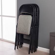 Meco Sudden Comfort Padded Folding Chair 4 Pack Folding Chair Padded Folding Chairs Metal Folding Chairs