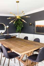 Nothing can make a home feel more defined or sophisticated than a well. Modern Dining Room Makeover Erin Spain