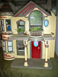 Beautifully Painted And Papered Victorian Barbie House Barbie Doll House Barbie House Mini Doll House
