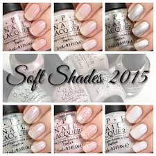 opi soft shades 2015 swatches review nails hair nails