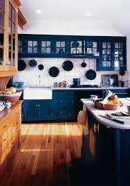 Blue is a color of many people, and you probably one of them. Cobalt Blue Kitchen Cabinets