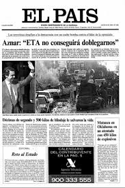 Rajoy, entonces ministro del interior, visitó a la familia horas después del atentado. Carlos Iturgaiz Ø¯Ø± ØªÙˆÛŒÛŒØªØ± Hoy Se Cumplen 25 Anos Del Intento De Asesinato Por Parte De Las Alimanas De Eta Del Presidente Aznar Desgraciadamente En Ese Atentado Murio Una Mujer No Olvidaremos Nunca Los