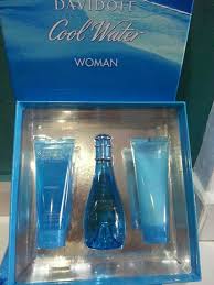 Set Davidoff Cool Water For Women Perfume Lotion 100ml Shower Gel 100ml Rm200 Women Perfume Perfume Shower Gel