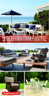 22 Awesome Outdoor Patio Furniture Options And Ideas Meggiehome Outdoor Patio Furniture Outdoor Patio Patio Furniture
