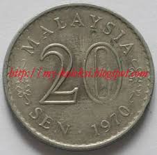 Koleksi Collect And See Koleksi Lengkap Duit Syiling 20 Sen Dari Tahun 1967 Hingga 2009