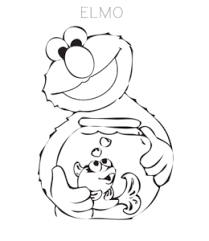 Print our free thanksgiving coloring pages to keep kids of all ages entertained this november. Sesame Street Elmo Coloring Pages Playing Learning