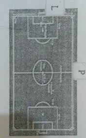 Area gawang (goal area) adalah kotak kecil di depan gawang yang berukuran 5,5 meter. Gambar Di Atas Merupakan Lapangan Sepak Bola Berapa Panjang Dan Lebar Lapangan Sepak Bola Standar Brainly Co Id