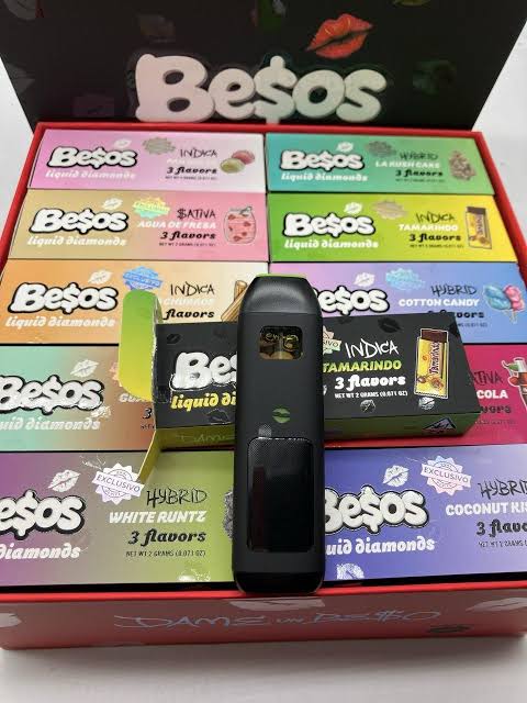 Besos 2G Switch Disposable Dual-Chamber Vape, AI generated