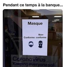 7 dangers que vous courez en le portant. Port Du Masque Humour Et Insolite By Lionel Ley Facebook
