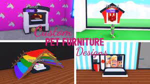 Maybe you would like to learn more about one of these? 8 Custom Pet Furniture Design Ideas Building Hacks Roblox Adopt Me Part Two Its Sugarcoffee Youtube