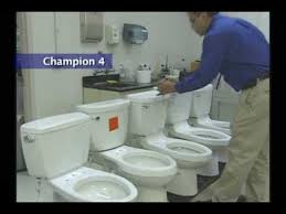 If fill valve shuts off but continues to leak. Lever Tests On An American Standard Champion 4 Toilet Youtube