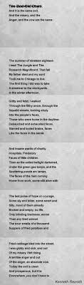 The Bad Old Days Poem By Kenneth Rexroth Poem Hunter Comments Page 1