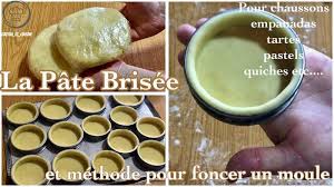 Recette Pate Brisee En Moins De 10 Min Gateau Et Cuisine Rachida Recette En 2020 Tarte Sans Pate Recette Pate Brisee Facile Pate Pour Quiche
