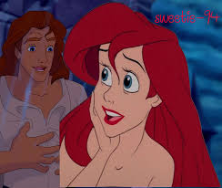 Ariel and Beast by SweetHea