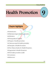 You are presented with so many insurance options that you are unsure which is best. Pdf Health Promotion Janula Raju Academia Edu